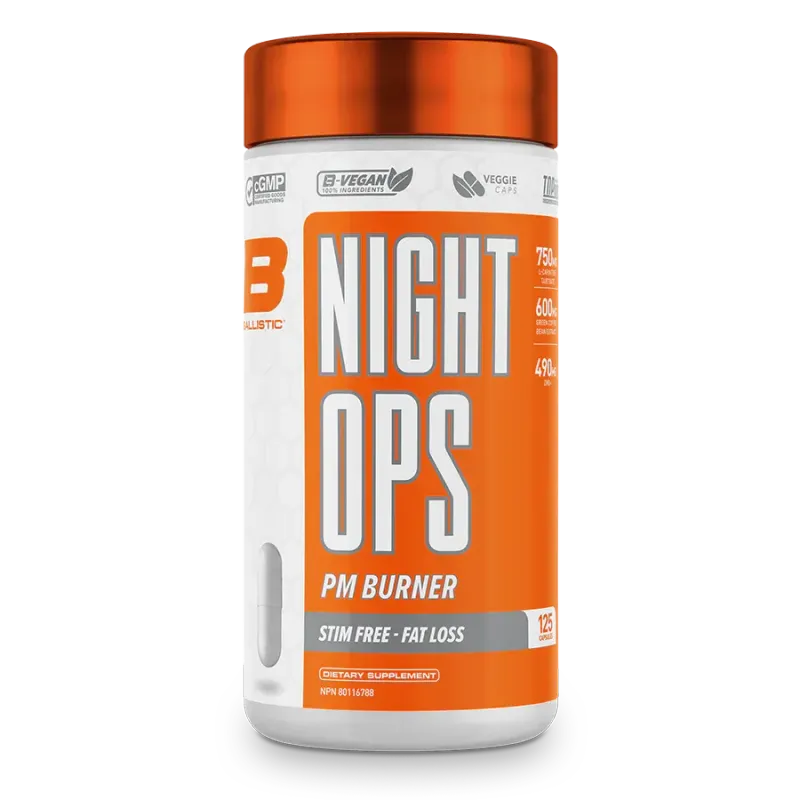 Ballistic Night Ops 125 caps Ballistic Night Ops 125 caps