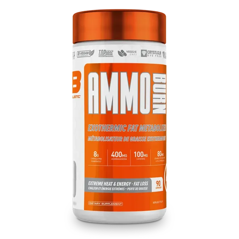 Ballistic Ammo Burn 90 caps Ballistic Ammo Burn 90 caps