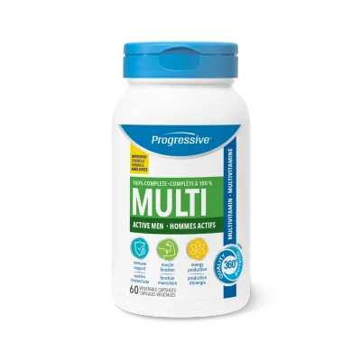 Progressive Multi-vitamin Active Men 120 cap