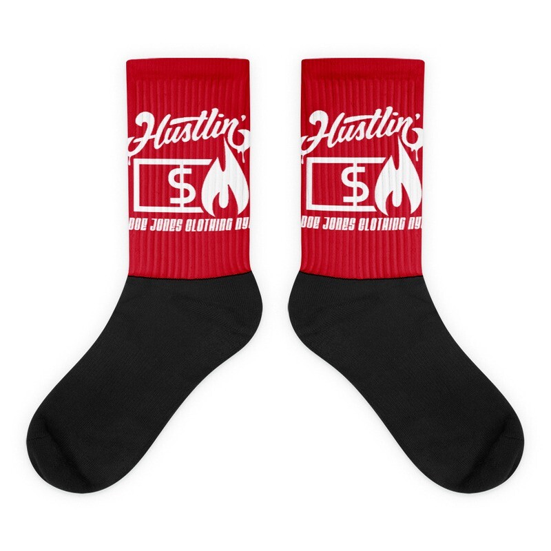 Red hustlin Socks