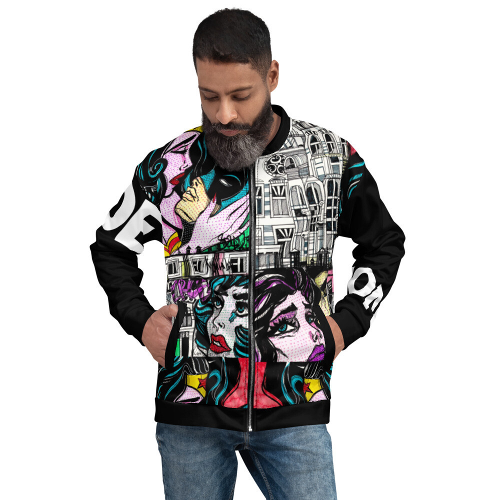 Love in Gotham Bomber Jacket