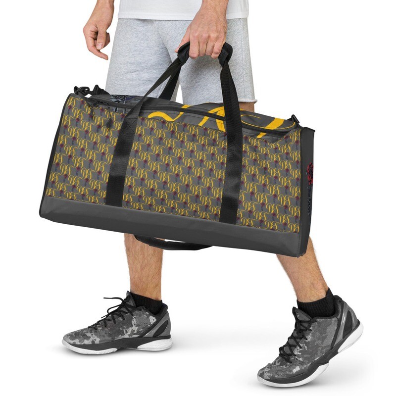 Red Rose1 Duffle bag