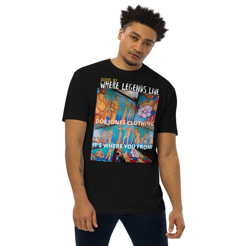 WHERE LEGENDS ARE FROM T SHIRT