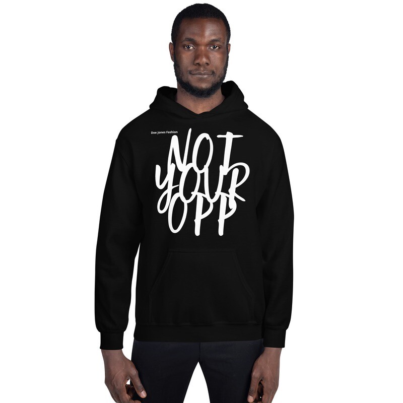 Doe Jones Not Your Opp Peace Message Hoodie - product view 2