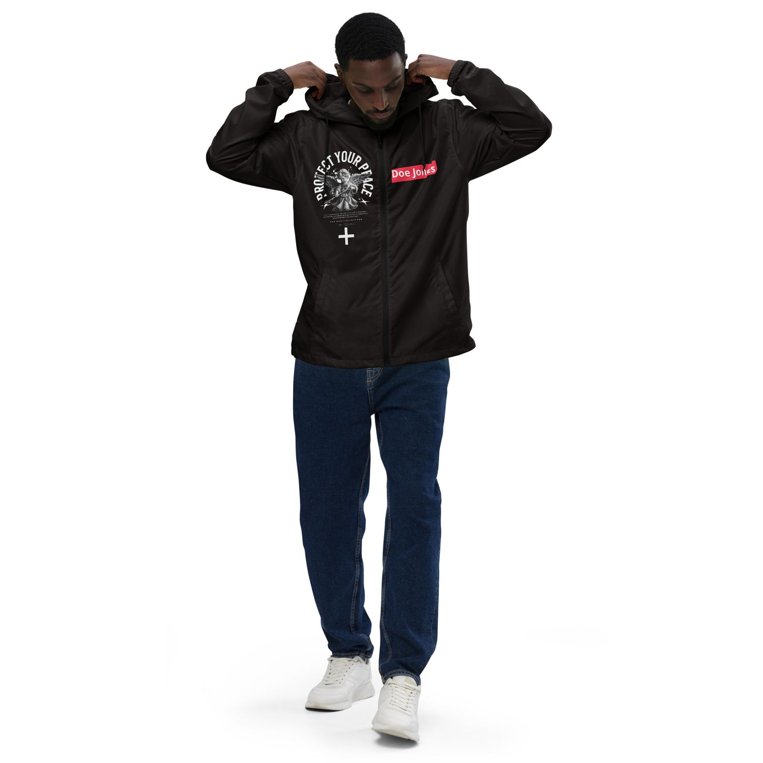 Protect Your Peace windbreaker