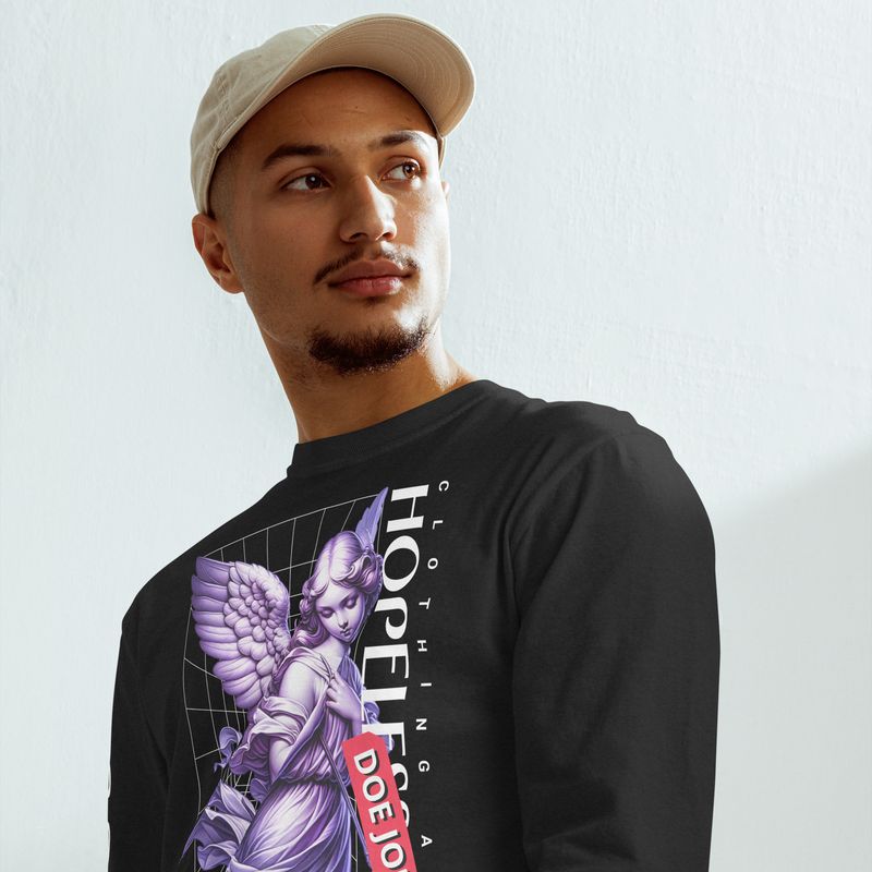 DOE HOPE heavyweight long-sleeve shirt