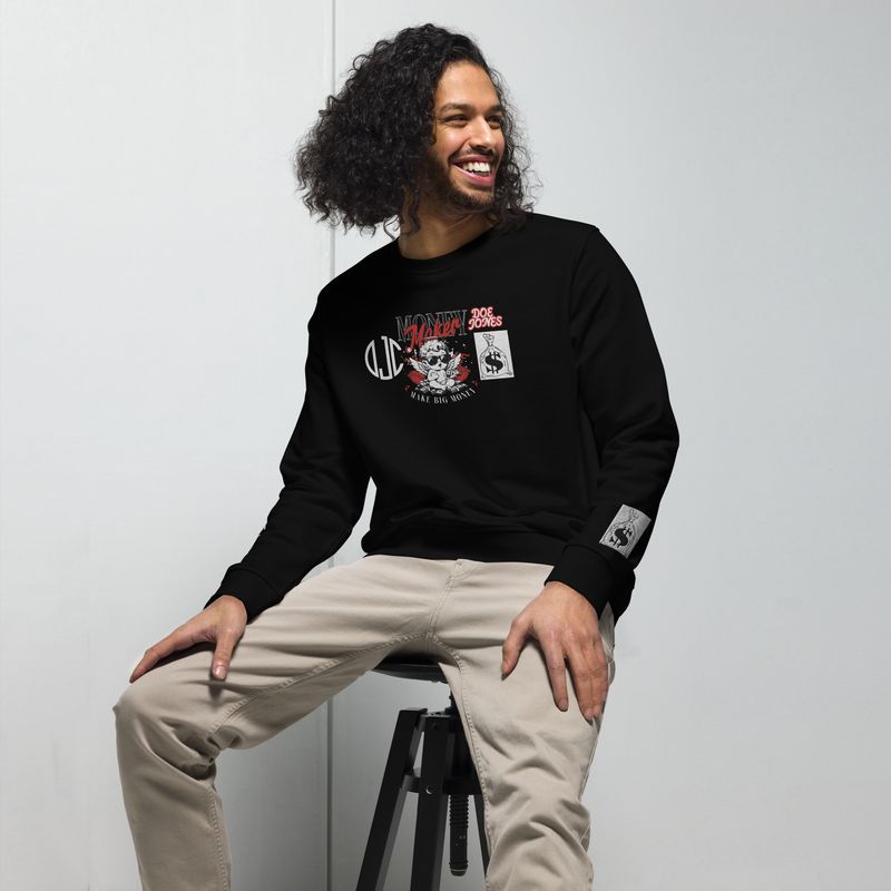 BIG MONEY SWEATSHIRT Unisex organic sweatshirt