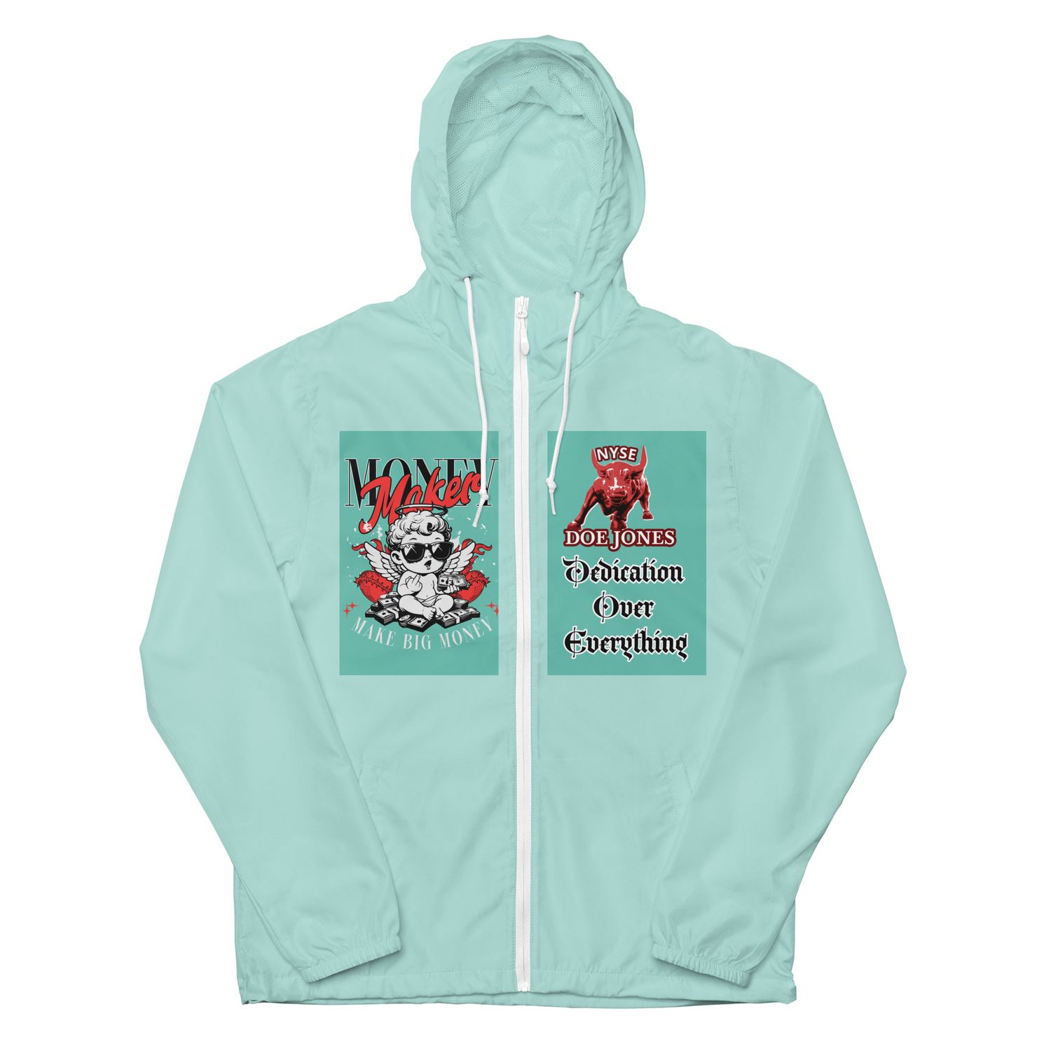 Money Maker zip up windbreaker