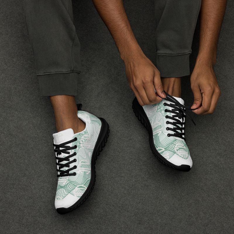 Green Mint Men’s athletic shoes