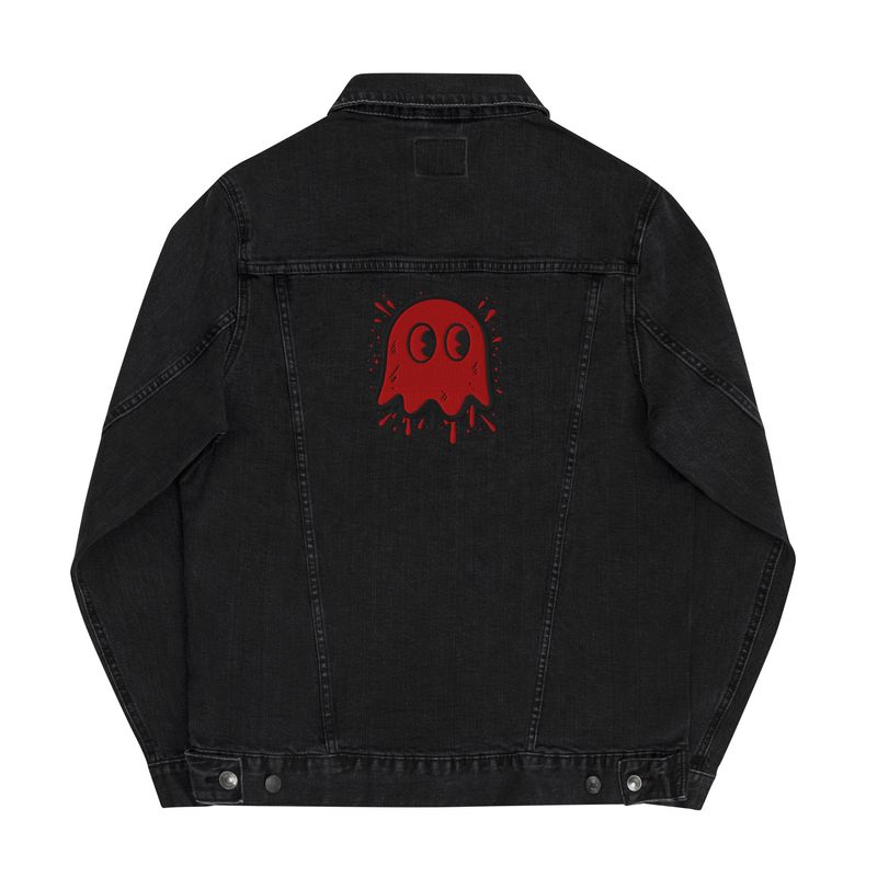Doe Jones Don't Wake the Ghosts Denim Jacket - product view 2
