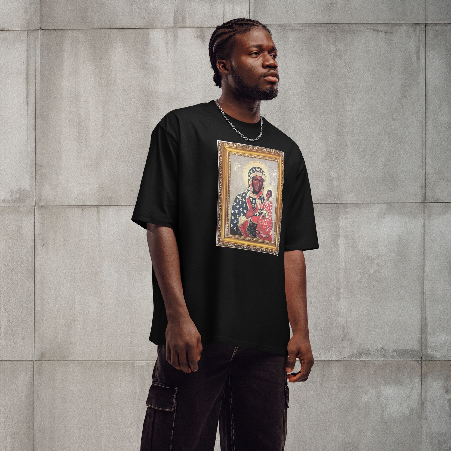 Doe Jones Mother and Son Oversized Heavyweight T-Shirt