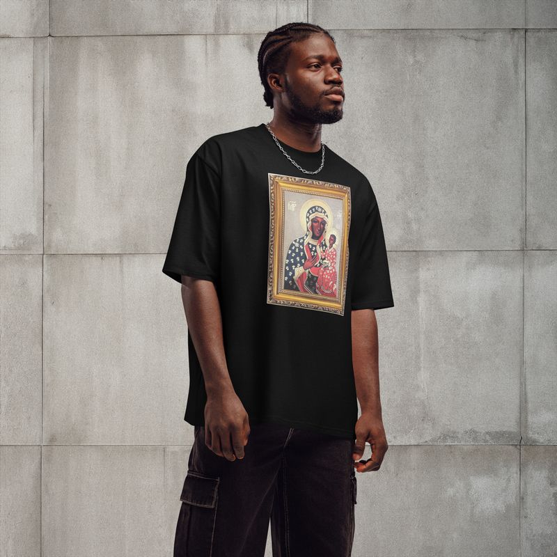 Doe Jones Mother and Son Oversized Heavyweight T-Shirt