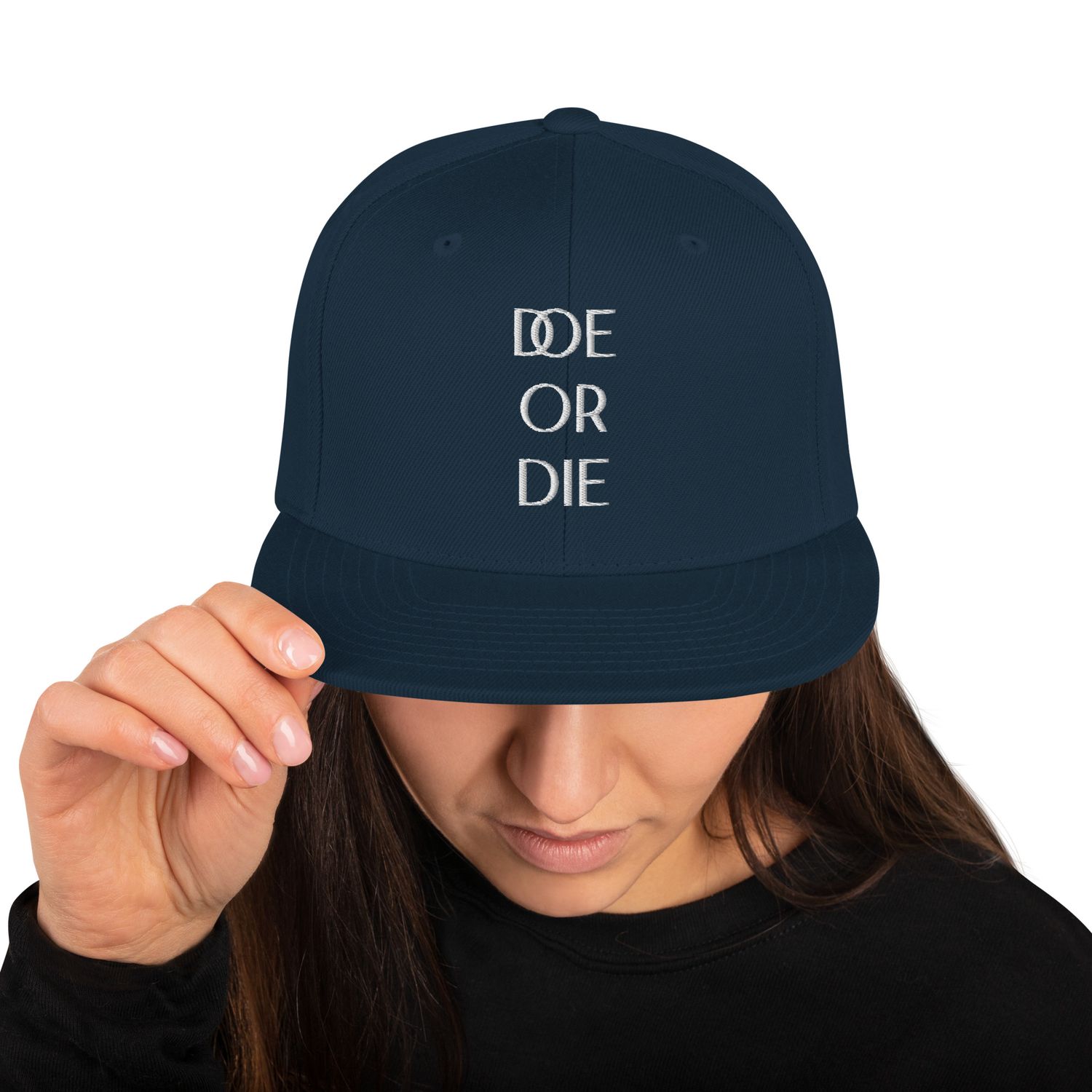 Doe Jones Doe or Die Structured Snapback Hat