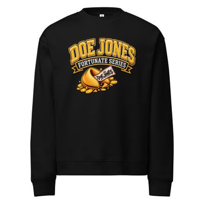 Doe Jones Golden Fortune Relaxed-Fit Crewneck Sweatshirt