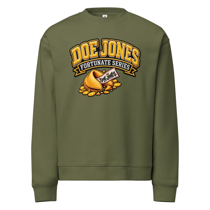 Doe Jones Golden Fortune Relaxed-Fit Crewneck Sweatshirt - product view 2