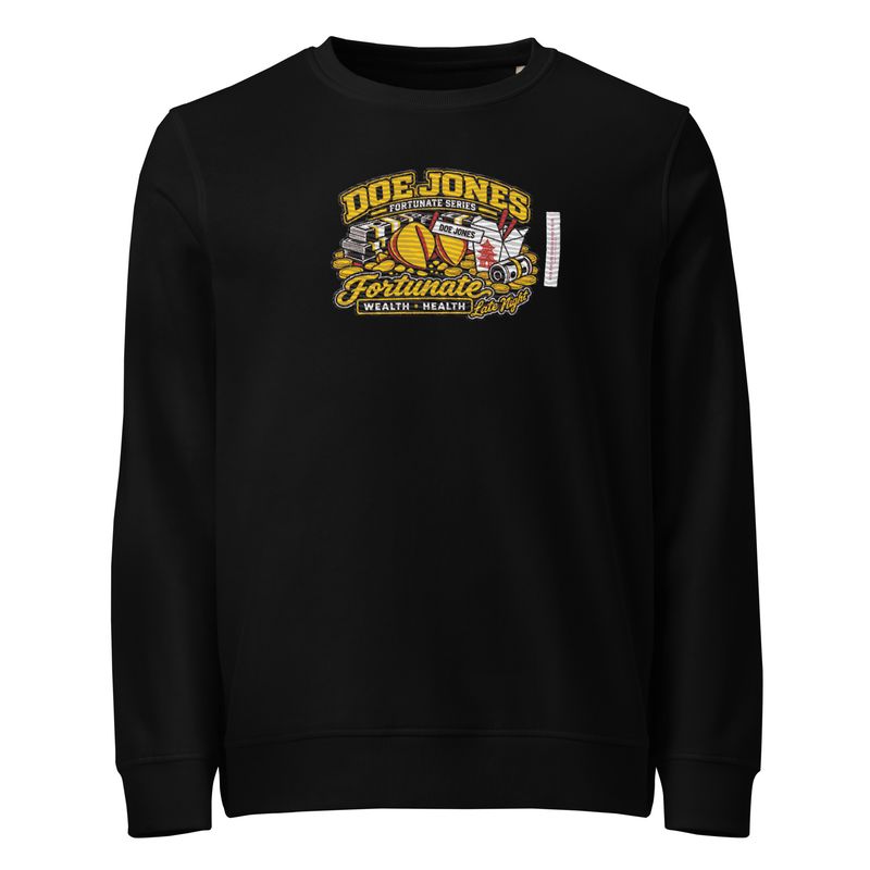 Doe Jones Fortunate Wealth &amp; Health Organic Sweatshirt
