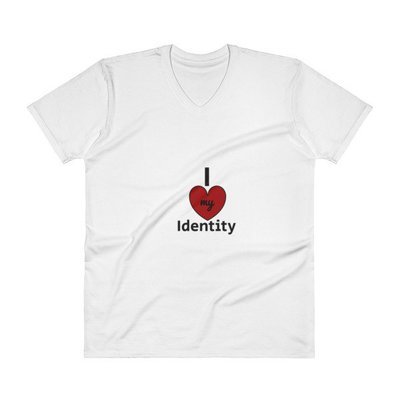 I Love my Identity V-Neck T-Shirt