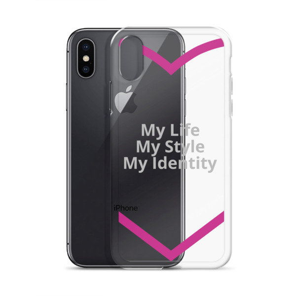 My Identity Pink iPhone Case