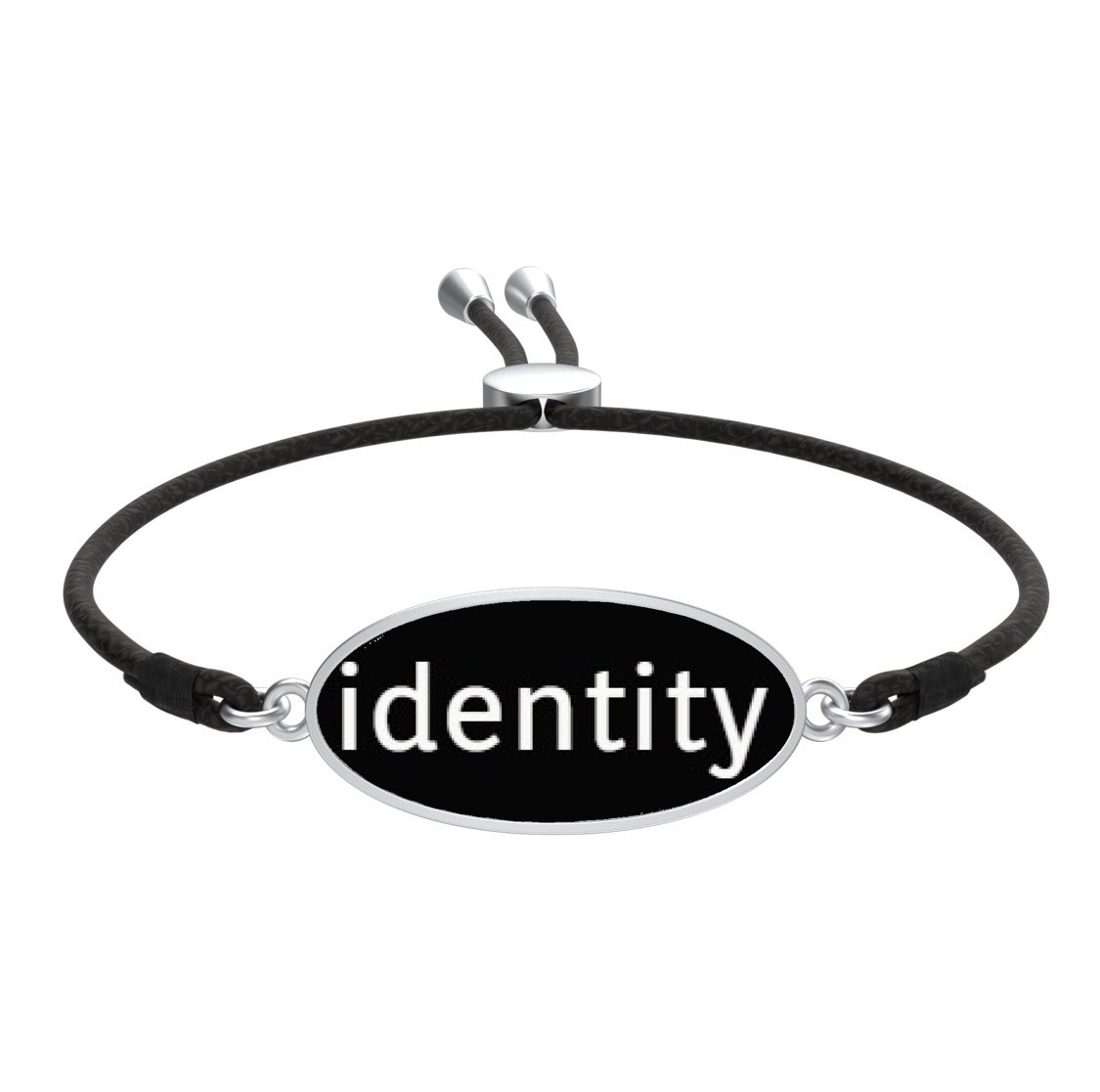 Identity Oval Cord Bracelet Identity Oval Cord Bracelet