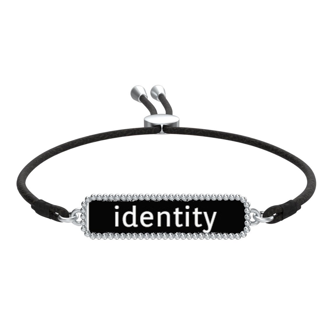 Identity Rectangular Cord Bracelet