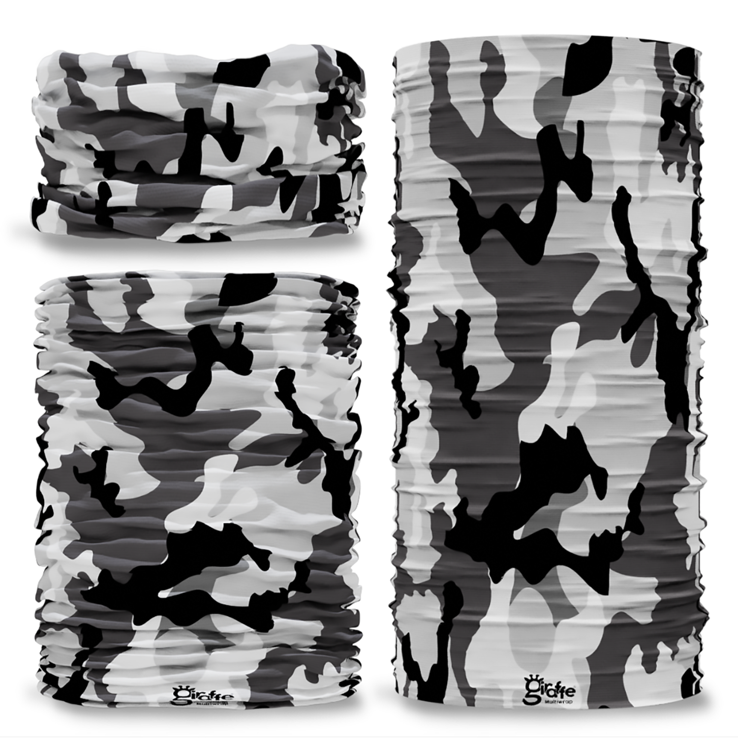 Giraffe NANOWEAVE Artic Camo Buff