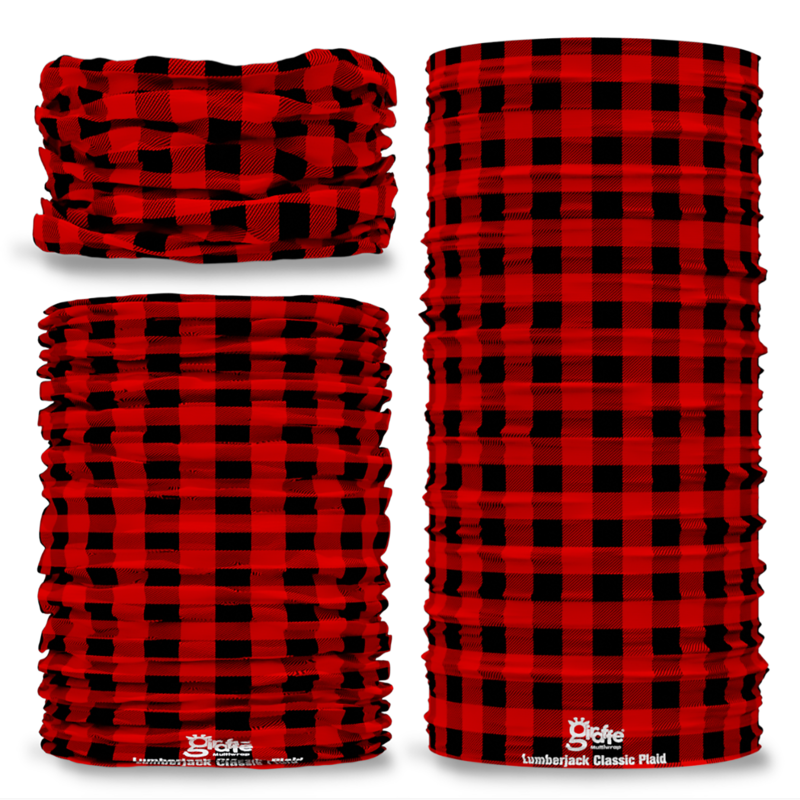 Giraffe REPREVE Lumberjack Plaid Buff