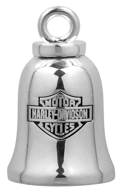 Harley-Davidson® Silver Classic Bar &amp; Shield Logo Ride Bell