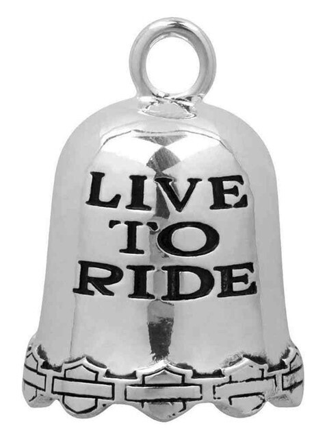Harley-Davidson® Live To Ride, Ride To Live Ride Bell, Durable Zinc