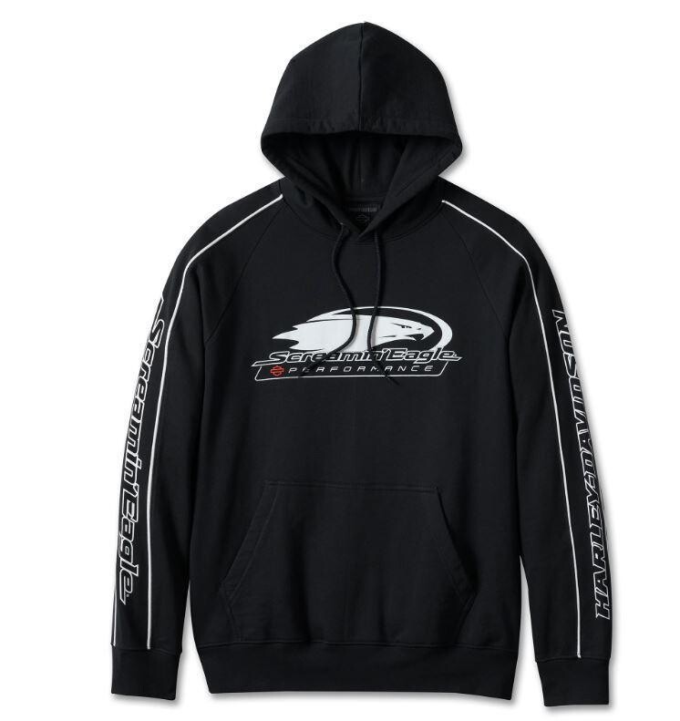 Harley-Davidson Men&#39;s Screamin&#39; Eagle Pullover Hoodie 97573-23VM
