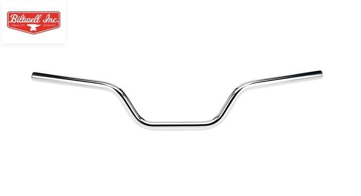 Biltwell High Tracker handlebar, 1 Inch dia. Chrome 0601-3174