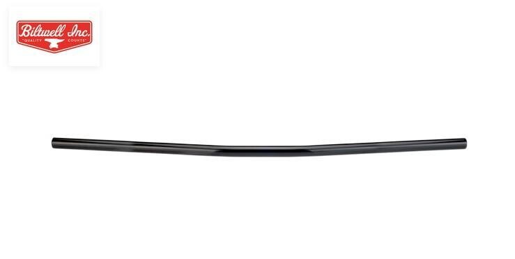 Biltwell Zero Drag handlebar, 1 Inch dia. Black 0601-5129