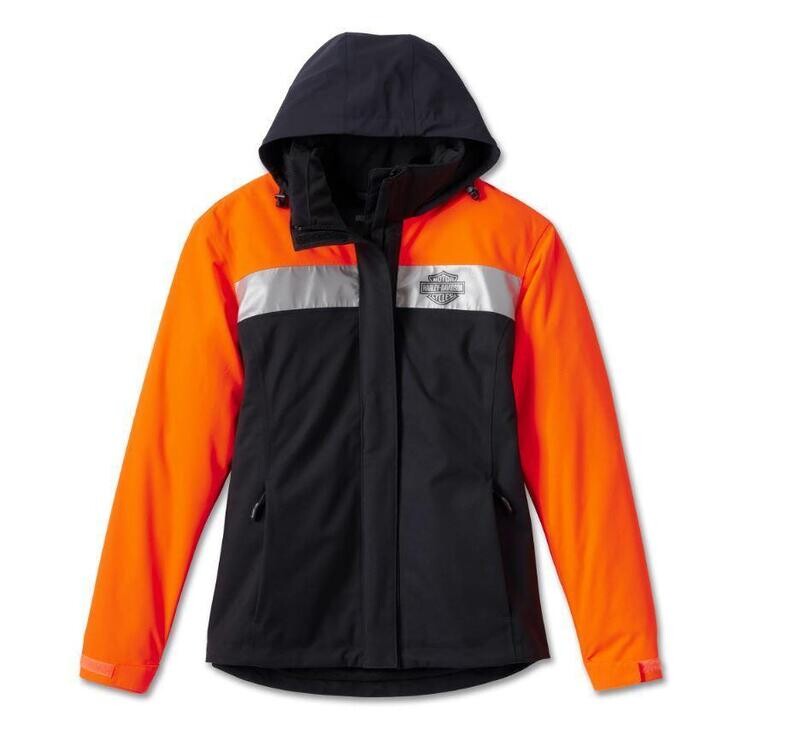 Harley-Davidson Women&#39;s Full Speed II Waterproof Rain Jacket 98116-23VW