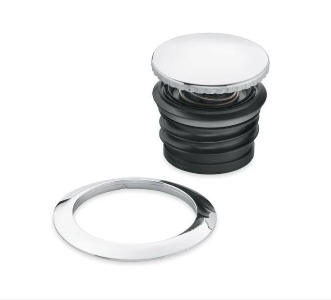 Harley-Davidson Flush-Mount Fuel Cap- Chrome 63139-10B