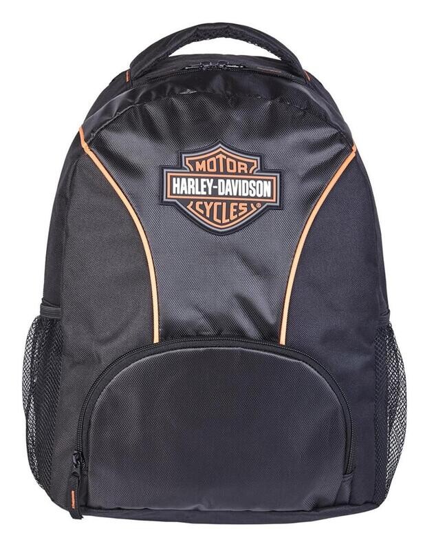 Harley-Davidson Bar &amp; Shield Logo Patch Backpack - Black 90817 