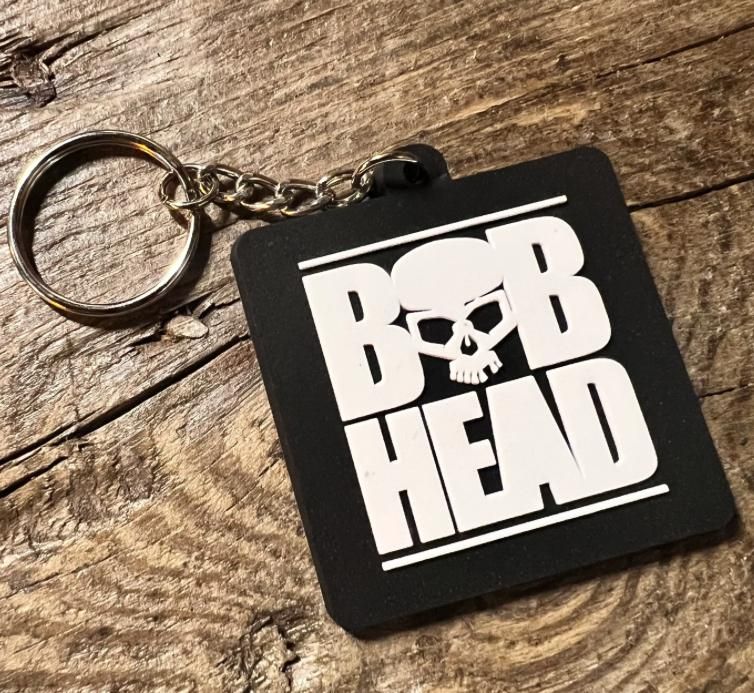 Bobhead KEYRING (Limited Edition) - Black / White