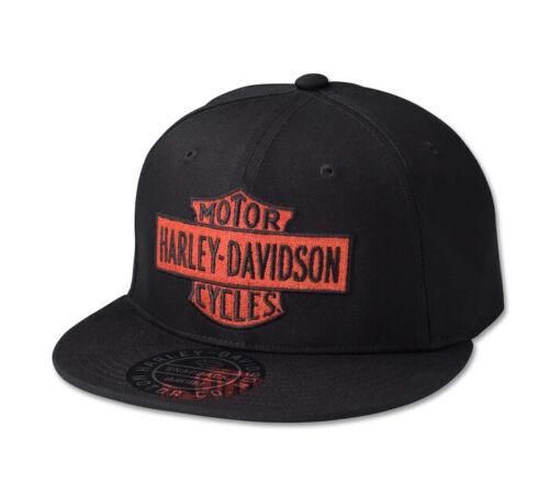 Harley-Davidson Embroidered Bar &amp; Shield Snapback Cap - Black 97731-23VM