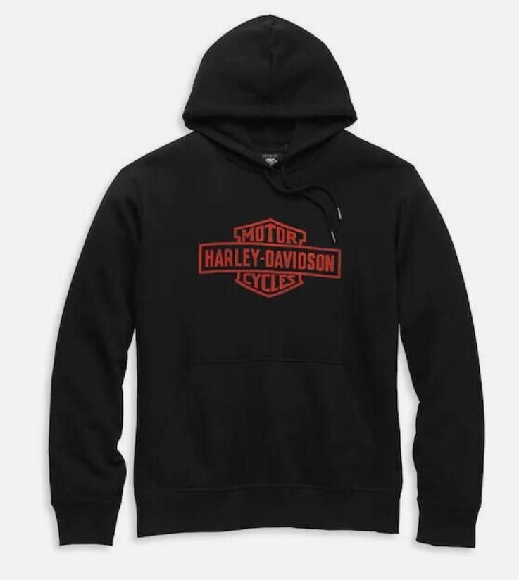 Harley-Davidson  MEN&#39;S OIL CAN BAR and SHIELD HOODIE 96132-22VM