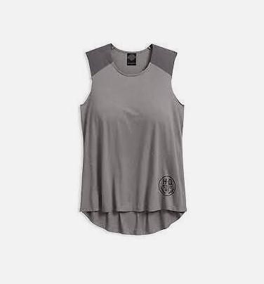 Harley-Davidson WOMEN&#39;S CONTRAST SHOULDER GARMENT TANK 96188-17VW