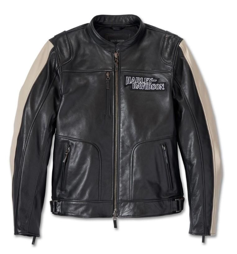 Harley-Davidson Men&#39;s Enduro Screamin&#39; Eagle Leather Jacket 97014-24EM