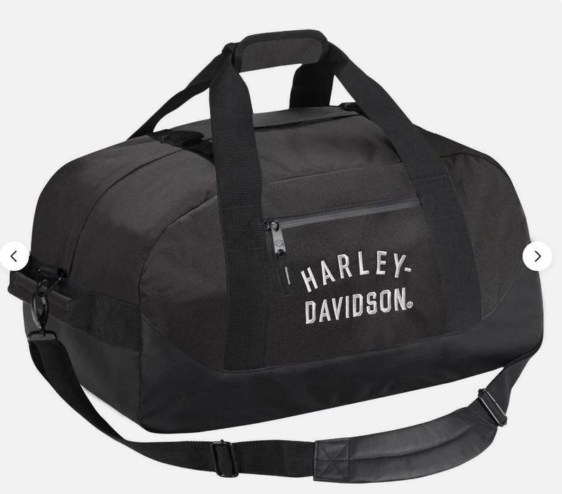 Harley-Davidson RUGGED TWILL 21&quot; Convertible Duffel Bag/Backpack 90325 