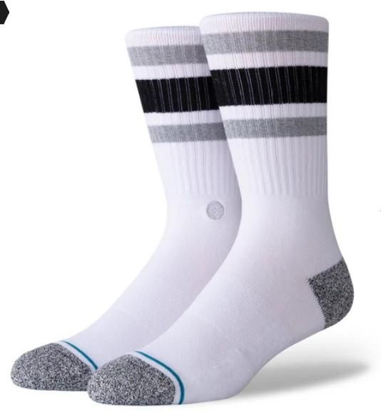 Stance BOYD CREW SOCKS - White 190107369893