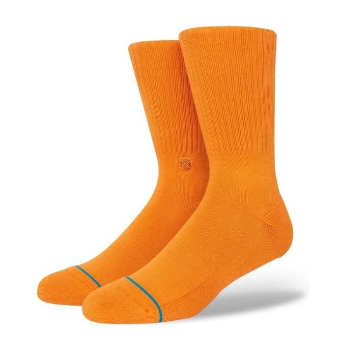 Stance ICON CREW SOCKS - Orange Rust 190107567039