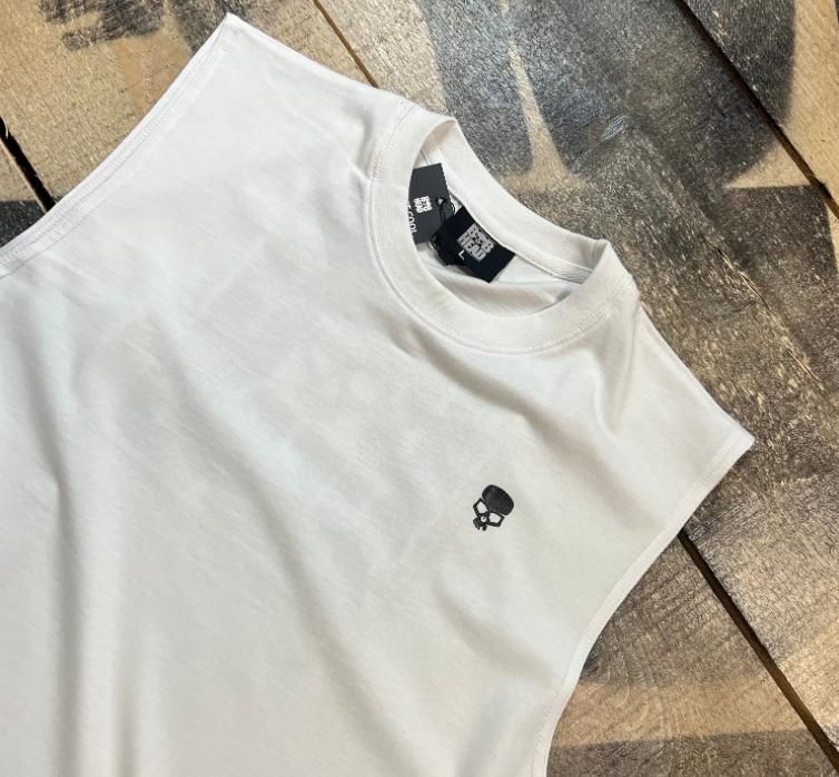 Bobhead SLEEVELESS T-SHIRT White