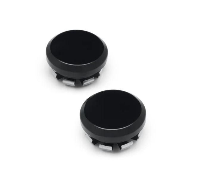 Harley-Davidson SWINGARM PIVOT BOLT COVERS BLACK 47500047