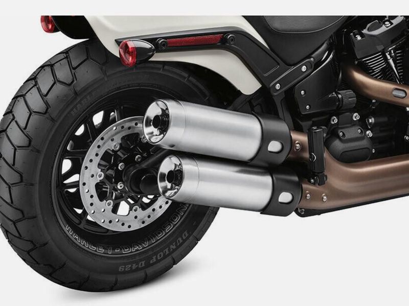 Harley-Davidson SCREAMIN&#39; EAGLE STREET CANNON MUFFLERS - FATBOB  64900642