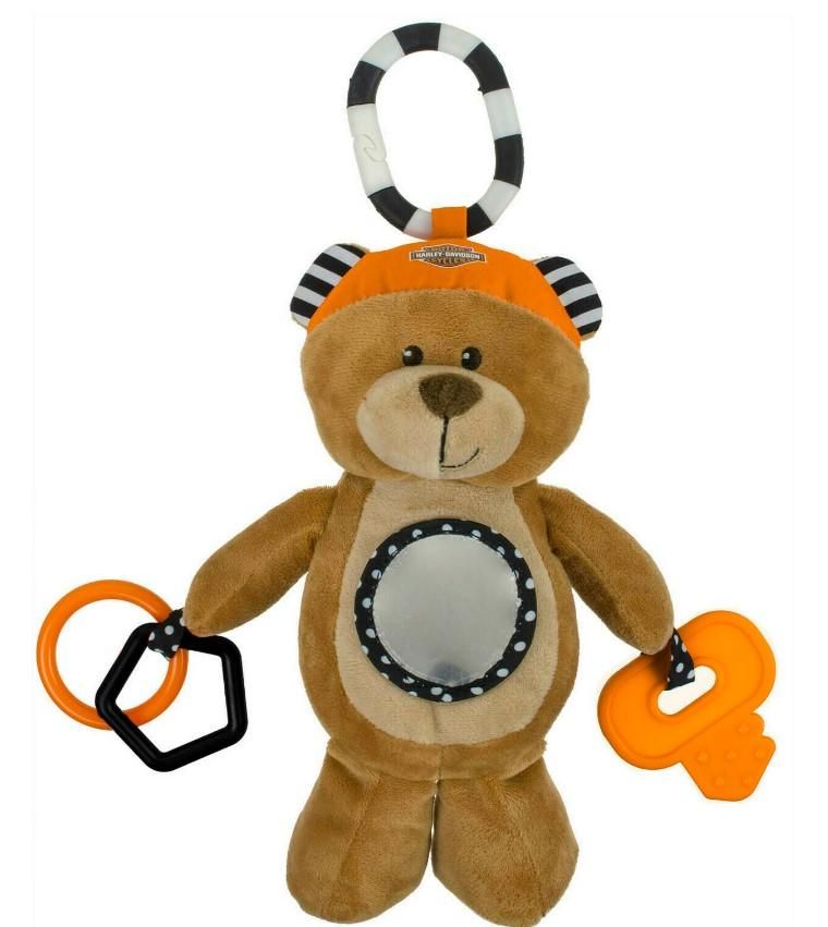 Harley-Davidson Honey Bear Sensory Plush Toy 889114088391
