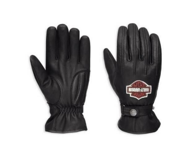 Harley-Davidson Enthusiast Leather Gloves 98356-17EM