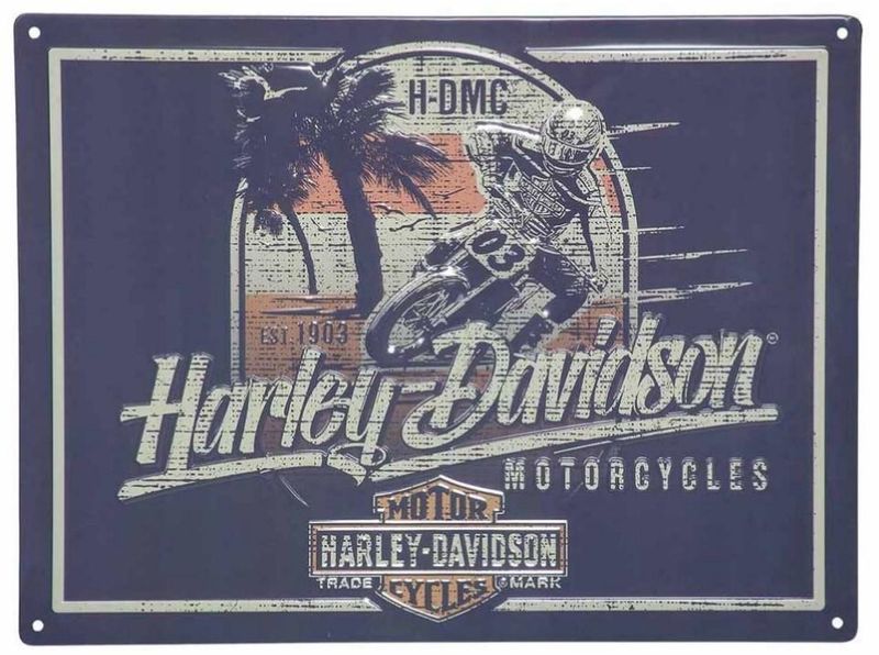 Harley-Davidson H-D BEACH Tin Sign HDL-15533