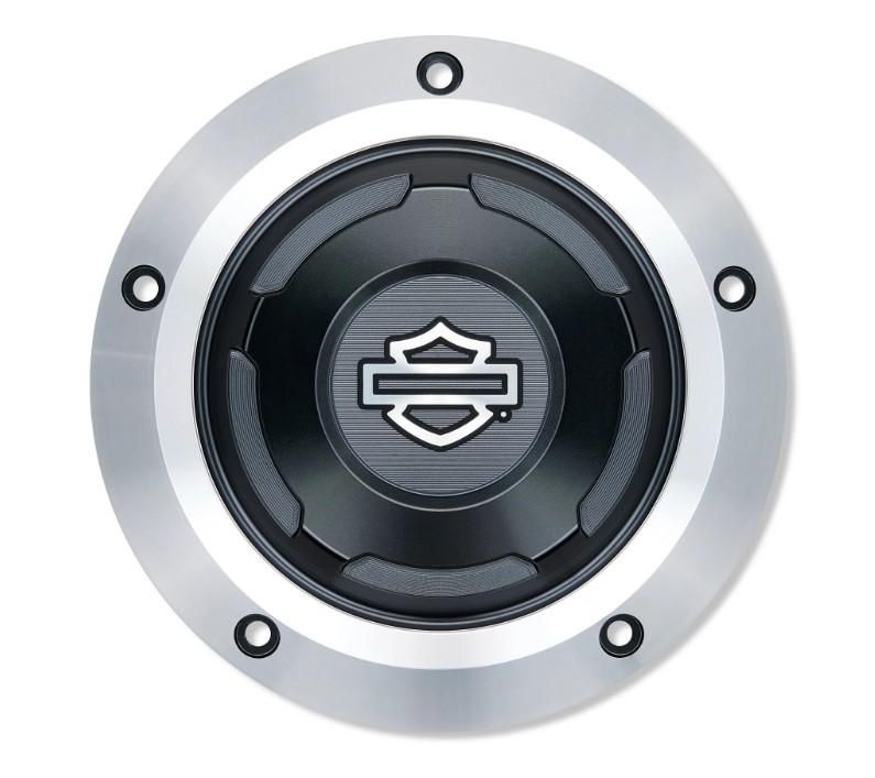 Harley-Davidson Switchback Derby Cover - Clear Anodized 25701522