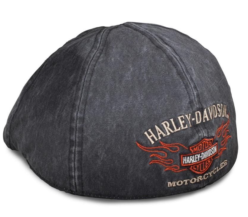 Harley-Davidson FLAME Graphic Ivy Cap - Grey 99537-11VM